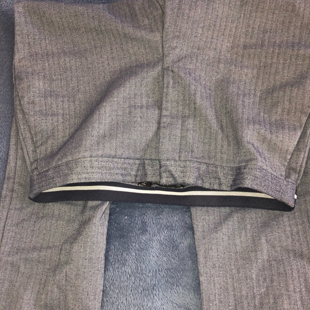 Editor Zara Pants, with elastic waist in the back